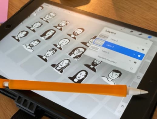 Creating team avatars with Figma and Procreate!