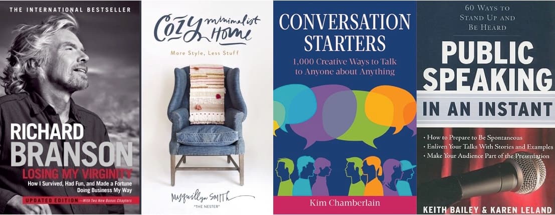 几分钟了解五本书：失去我的童贞，对话技巧，公开演讲，极简居家设计，卓越工作 / 狗熊有话说