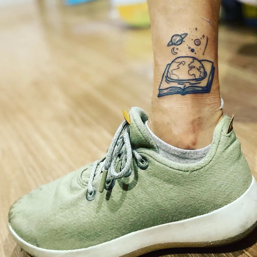 我去纹身了，第一次，40岁，感觉不错哈哈！