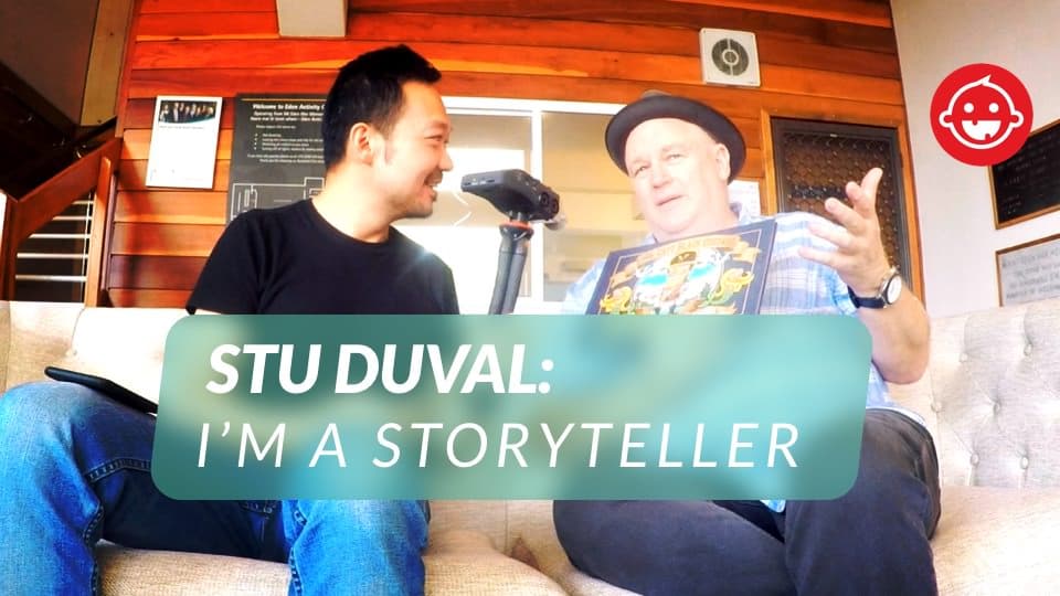 “想培育出能触摸星辰的想象力？从每次讲一个故事开始！” - 专访童书作家 Stu Duval