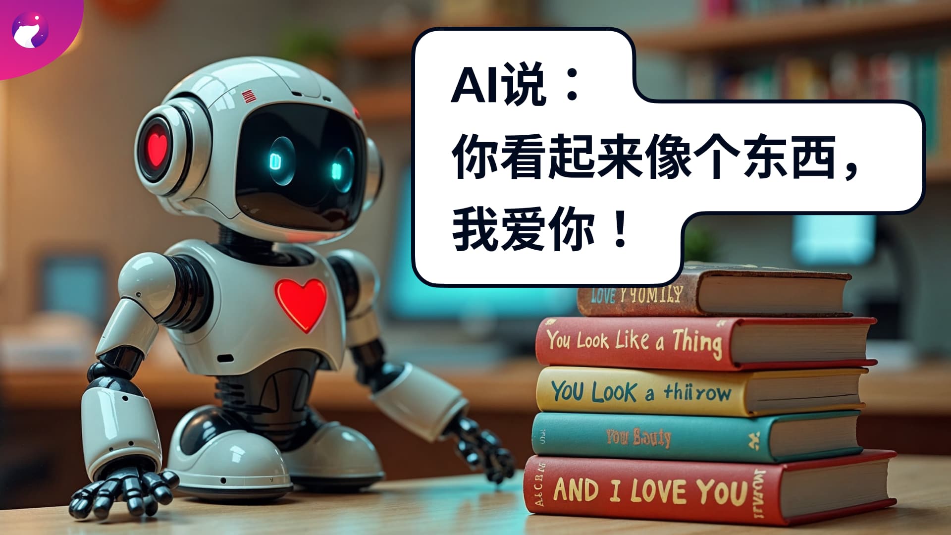 《你看起来像个东西,而且我爱你》:ai的趣味与挑战