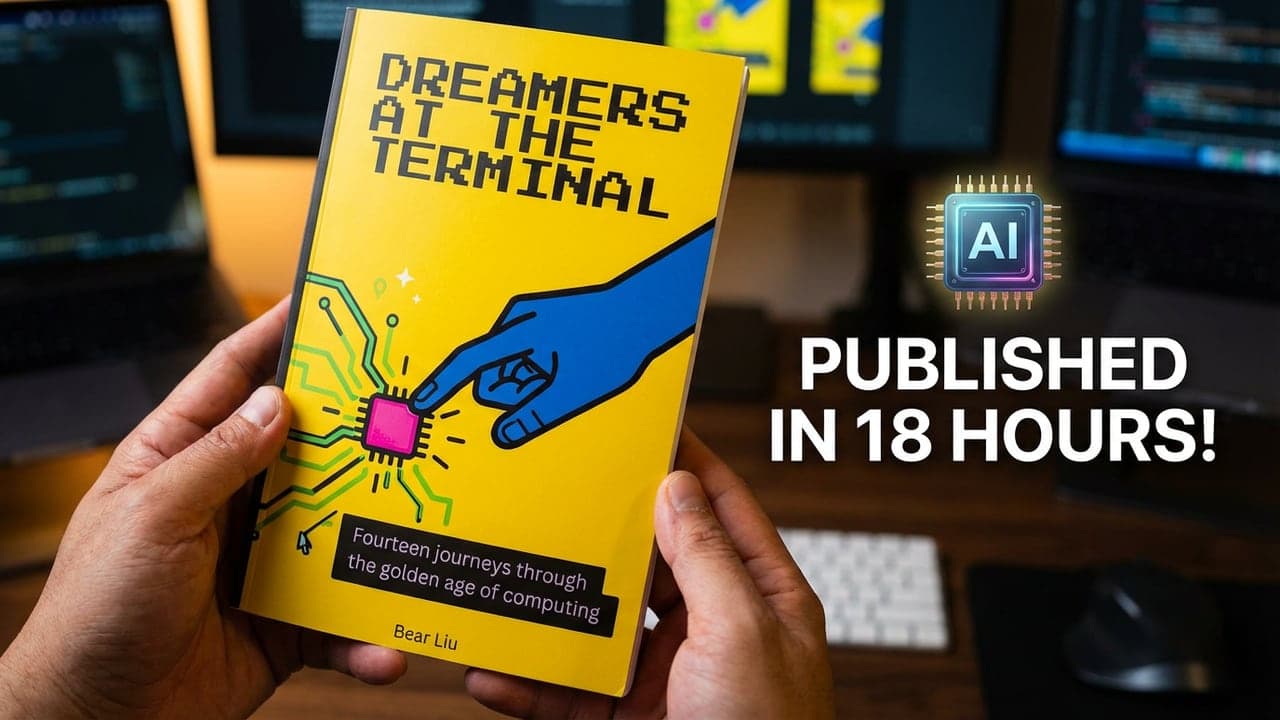 我组了个 AI 编辑部,18 小时在亚马逊出了一本书